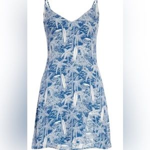 Reformation Tropical Print Mini Dress